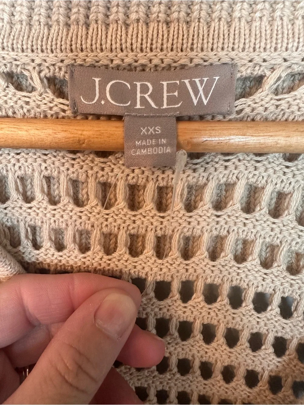 J. Crew effortless open